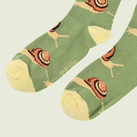 Snail Bamboo Socks - Sprouts of Bristol