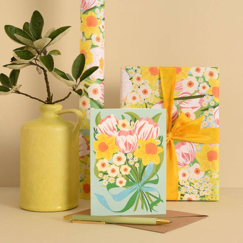 Spring Bouquet | Everyday greetings card | Floral - Sprouts of Bristol