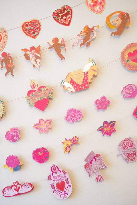 Spring Garden Sewn Garland - Sprouts of Bristol