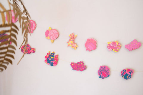 Spring Garden Sewn Garland - Sprouts of Bristol