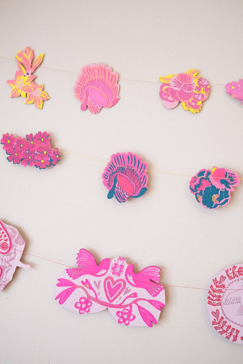 Spring Garden Sewn Garland - Sprouts of Bristol