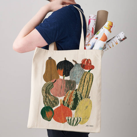 Squash Pumpkins Canvas Tote Bag - Sprouts of Bristol