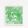 Still Water Risograph Art Print - Sprouts of Bristol