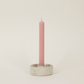 Stone Speckle 7/8” Candle Holder - Sprouts of Bristol