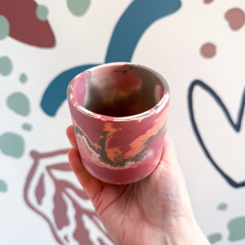 The Bleeding Marasmius Jesmonite Mini Pot [Beneath the Canopy RHS Collab] - Sprouts of Bristol