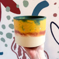 The Paradise Tanager Jesmonite Pot [Beneath the Canopy RHS Collab] - Sprouts of Bristol