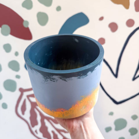 The Poison Dart Frog Jesmonite Pot [Beneath the Canopy RHS Collab] - Sprouts of Bristol