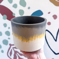 The Yellow - Footed Tortoise Jesmonite Pot [Beneath the Canopy RHS Collab] - Sprouts of Bristol