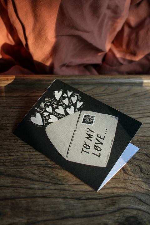 'To My Love' Valentine's Card - Sprouts of Bristol