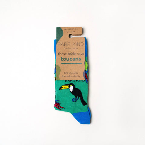 Toucan Bamboo Socks - Sprouts of Bristol