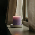 Tranquillity Fragranced Coloured Pillar - Sprouts of Bristol