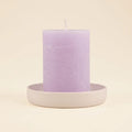 Tranquillity Fragranced Coloured Pillar - Sprouts of Bristol