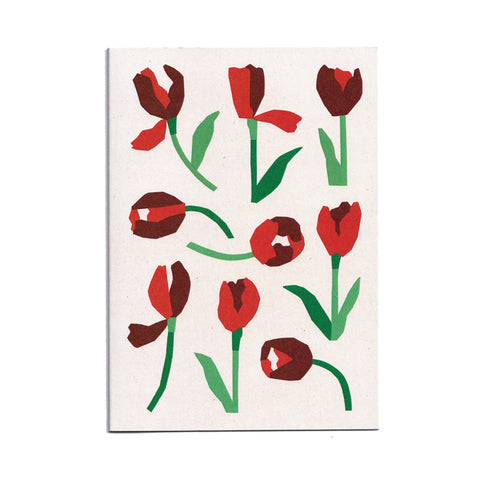 Tulips Greetings Card - Sprouts of Bristol