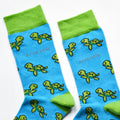 Turtle Socks | Bamboo Socks | Aqua Blue Socks | Ocean Socks - Sprouts of Bristol