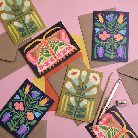 Whimsical Flowers 1 | Everyday greetings card | Spring 2026 - Sprouts of Bristol