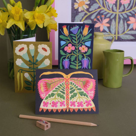Whimsical Flowers 1 | Everyday greetings card | Spring 2026 - Sprouts of Bristol