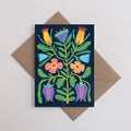 Whimsical Flowers 1 | Everyday greetings card | Spring 2026 - Sprouts of Bristol