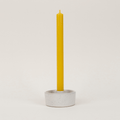Yellow Ochre 7/8" x 10" Church Dinner Candles - Sprouts of Bristol