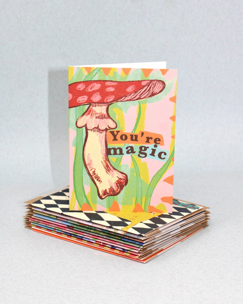 You're Magic Greetings Card - Sprouts of Bristol