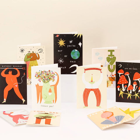 You're Out Of This World Love Card | Anniversary | Celestial - Sprouts of Bristol