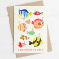 Birthday Fishes Greetings Card - Sprouts of Bristol