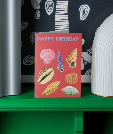 Birthday Shells Greetings Card - Sprouts of Bristol