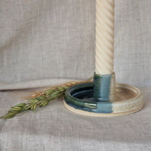 Blue Mountains Ceramic Candlestick Holder - Sprouts of Bristol