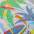 Bromeliad Risograph Print - Sprouts of Bristol