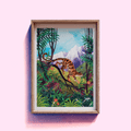 Clouded Leopard Giclee Art Print - Sprouts of Bristol