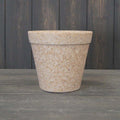 Earthy Oatmeal Chaff Flower Pot - Sprouts of Bristol