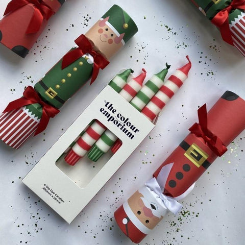 Elves Legs - Dip Dye Dinner Candle Set of 4 - Sprouts of Bristol