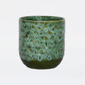 Emerald Reactive Glaze Planter - Sprouts of Bristol