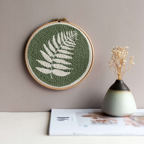 Fern Beginner Punch Needle Kit - Sprouts of Bristol