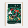 Fox Natural History Print Artists Print Wall Art - Sprouts of Bristol