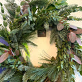 Fresh Foliage Christmas Wreath - Handmade by Jessy - Sprouts of Bristol
