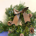 Fresh Foliage Christmas Wreath - Handmade by Jessy - Sprouts of Bristol