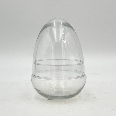 Glass Egg Cloche and Bowl Vessel [Terrarium Supplies] - Sprouts of Bristol