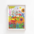Green House Print - Sprouts of Bristol