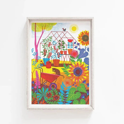 Green House Print - Sprouts of Bristol