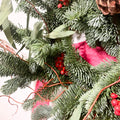Handmade Fresh Foliage Christmas Wreath - No.10 - Sprouts of Bristol