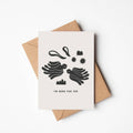 'I'm Here For You' Greetings Card - Sprouts of Bristol
