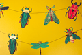 Insects Sewn Garland - Sprouts of Bristol