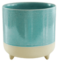 Jolie Aqua Matte Reactive 3 Leg Planter - Sprouts of Bristol