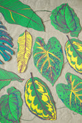 Leaves Sewn Garland - Sprouts of Bristol