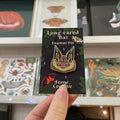 Long-eared Bat Enamel Pin - Sprouts of Bristol