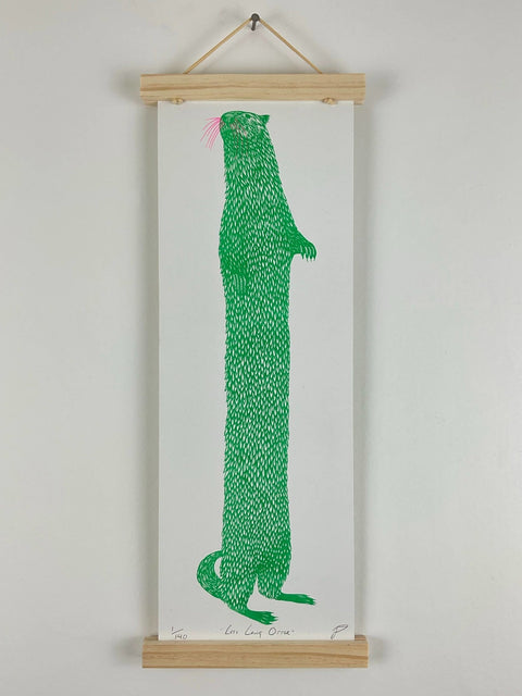 Long Otter Print - Sprouts of Bristol