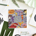 'Love you so mush' Illustrated Fungi blank card - Sprouts of Bristol