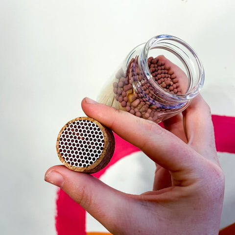 Matches in Glass Jar - Sprouts of Bristol