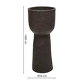 Nico Tall Rustic Planter in Mocha Brown - Sprouts of Bristol