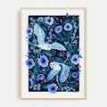 Night Owls Artists Print Wall Art - Sprouts of Bristol